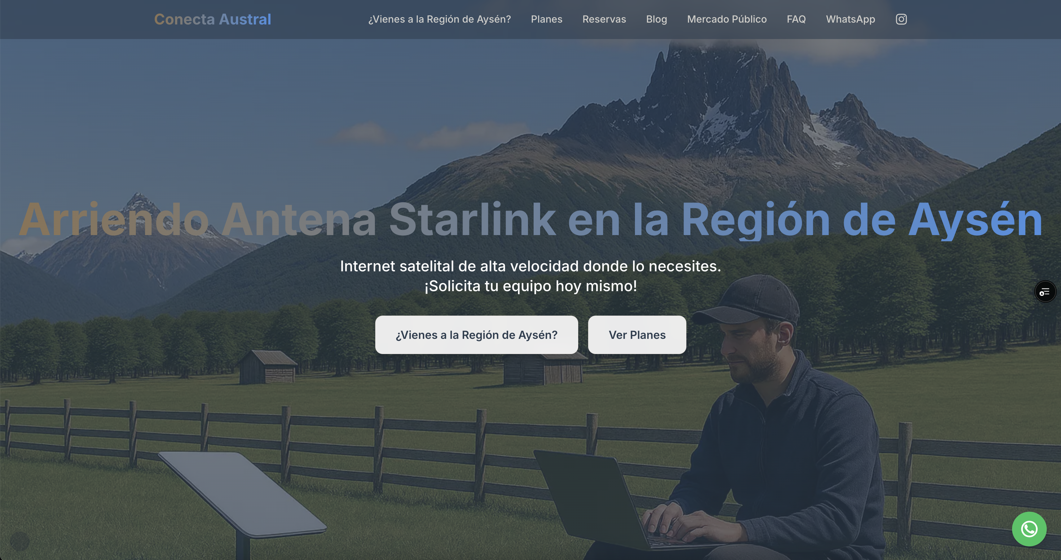 Conecta Austral - Conectividad Satelital